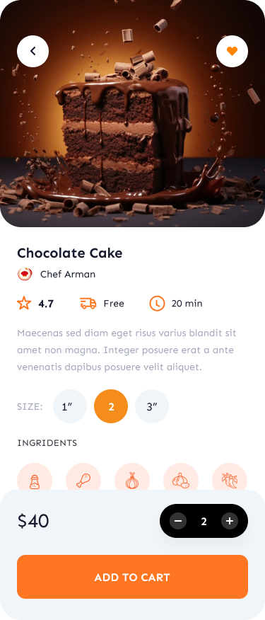 Pixako's Custom Food Delivery Mobile App and Website for MNNAH 3 mnnah ss3