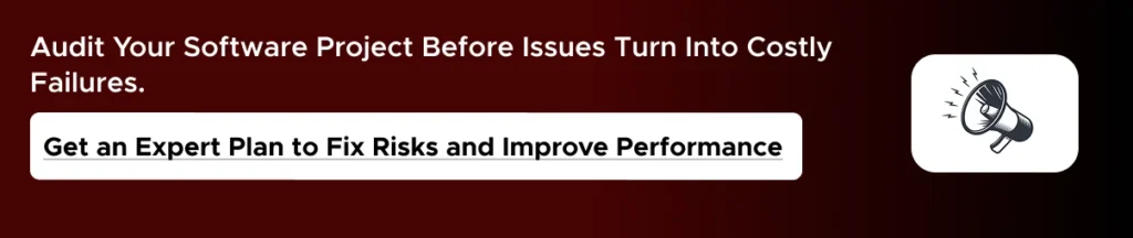 Software project audit promotional banner