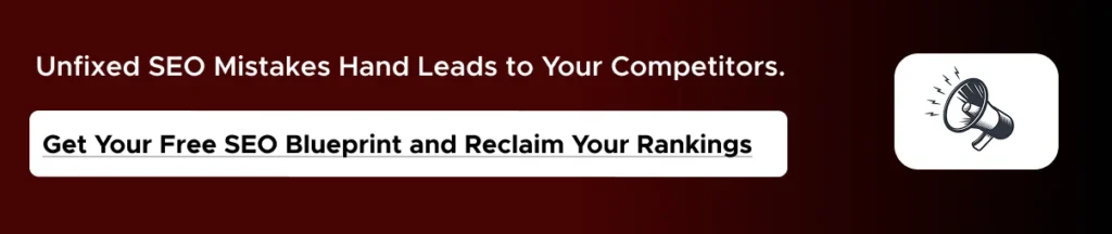 Unfixed SEO Mistakes Hand Leads to Your Competitors